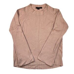 Skull Cashmere Women Cashmere Sweater With Bell Sleeve Pullover Size Medium